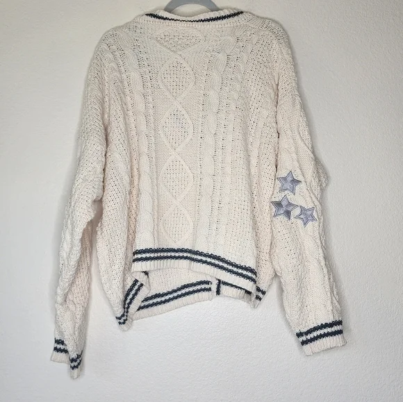 Taylor Swift Original Folklore Album Patch Cardigan Sweater M/L - Picture 3 of 9